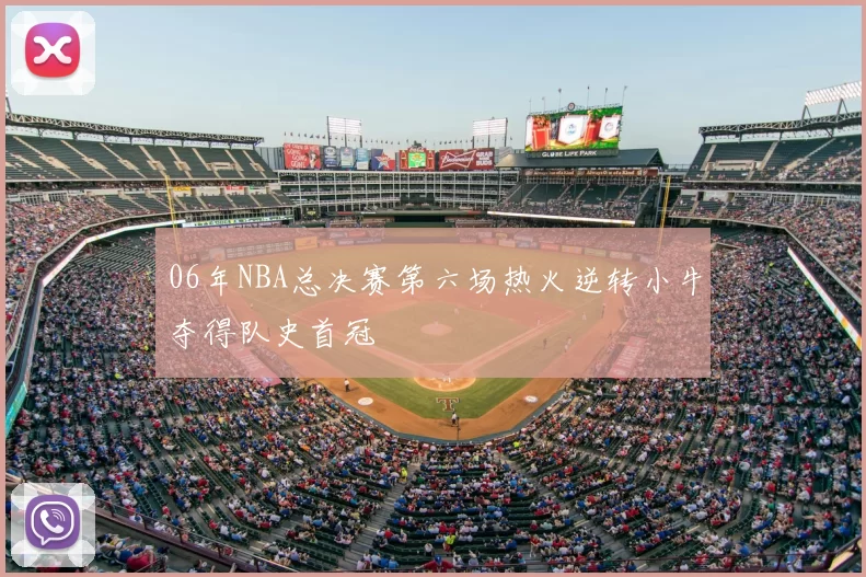 06年NBA总决赛第六场热火逆转小牛夺得队史首冠