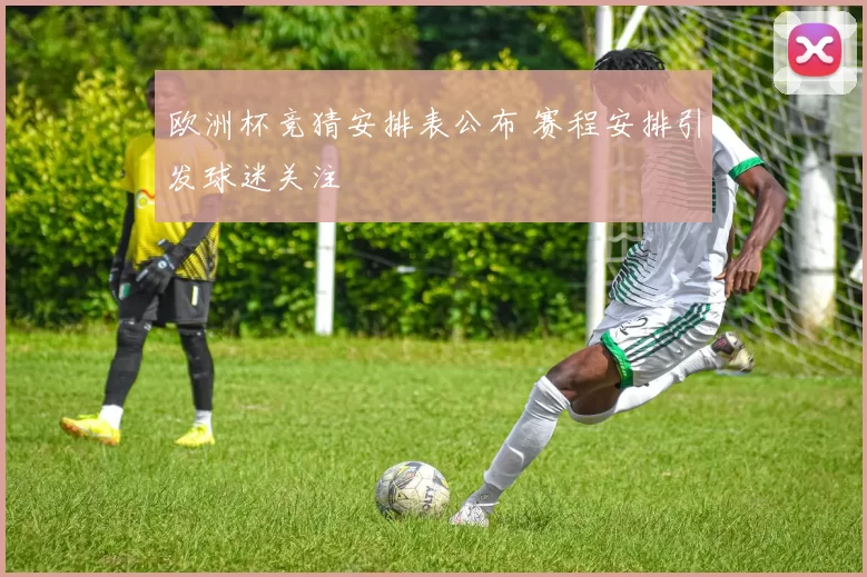 欧洲杯竞猜安排表公布 赛程安排引发球迷关注