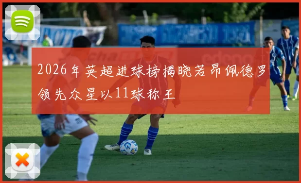 2026年英超进球榜揭晓若昂佩德罗领先众星以11球称王