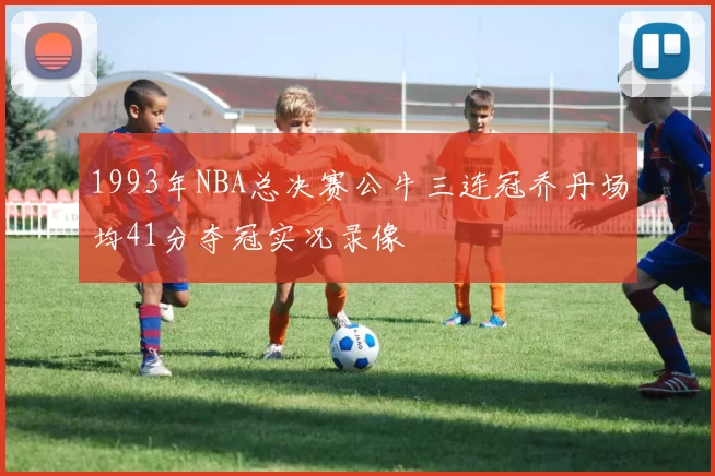 1993年NBA总决赛公牛三连冠乔丹场均41分夺冠实况录像