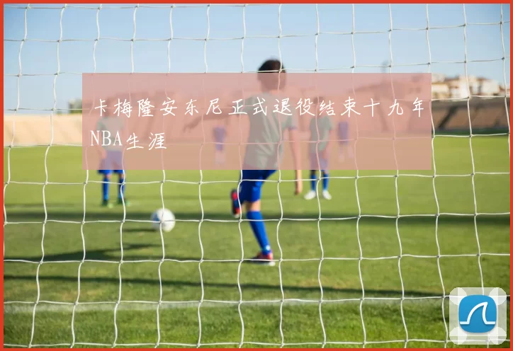 卡梅隆安东尼正式退役结束十九年NBA生涯