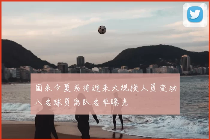 国米今夏或将迎来大规模人员变动八名球员离队名单曝光