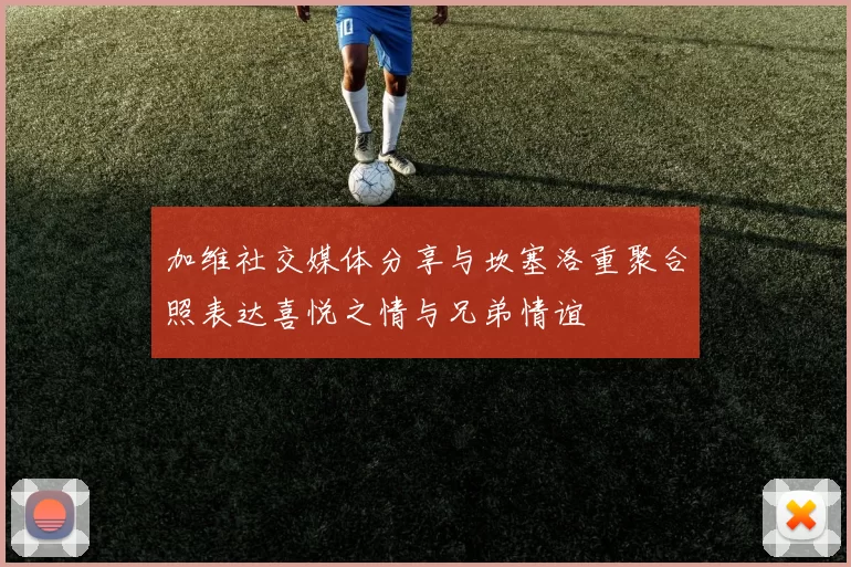 加维社交媒体分享与坎塞洛重聚合照表达喜悦之情与兄弟情谊